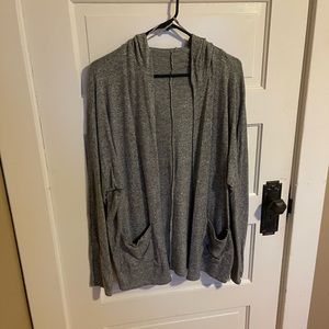 American Eagle Hooded Cardigan